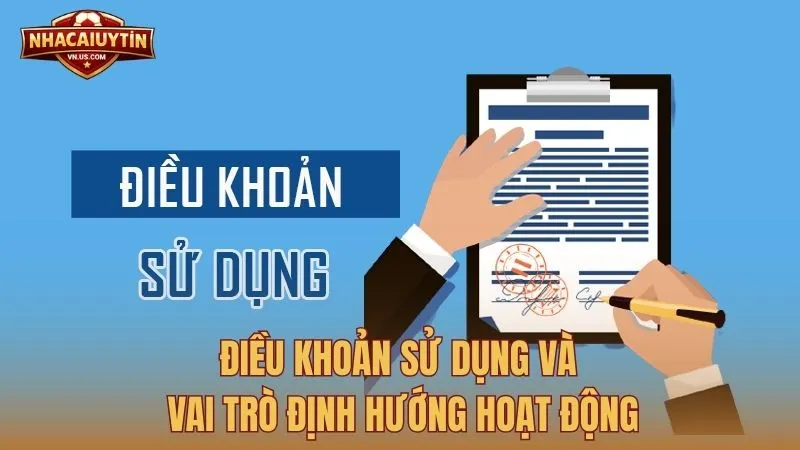 Điều khoản sử dụng và vai trò định hướng hoạt động